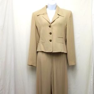 Elegant Tan Women's Suit Set